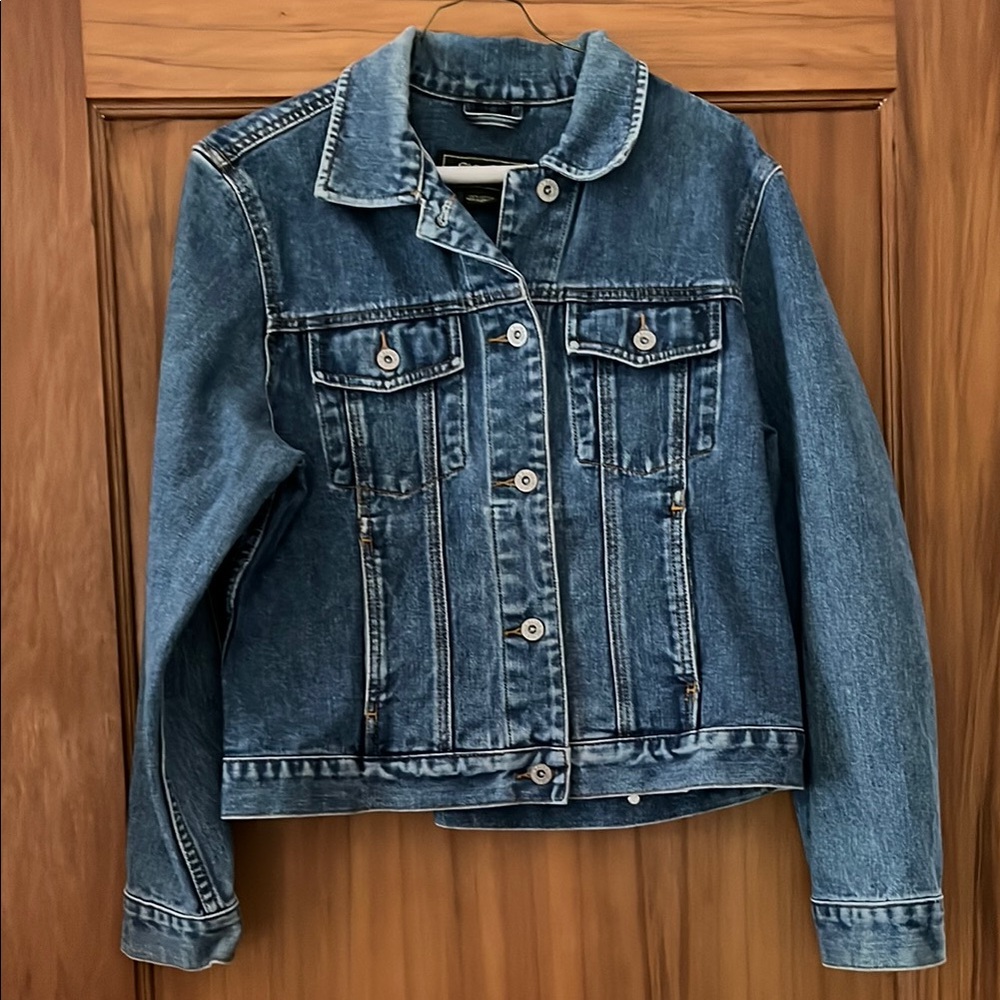 Eddie Bauer Denim Jean Jacket, Size Small